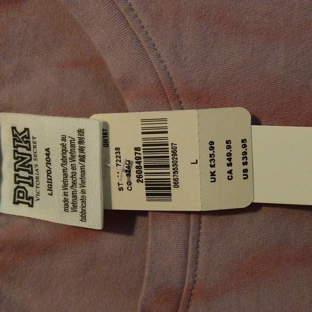 brand new pink tie dye short dress